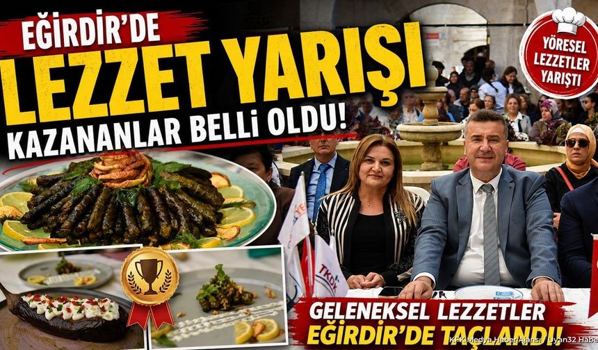 EĞİRDİR'İN EN LEZZETLİ TABAĞI SEÇİLDİ!