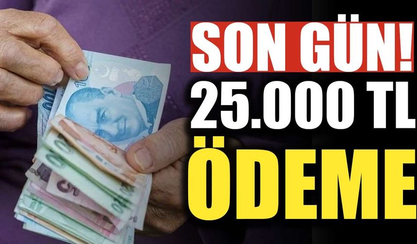 İş Bankası emekli promosyonunda son gün: 25.000 TL'ye kadar ödeme için süre doluyor