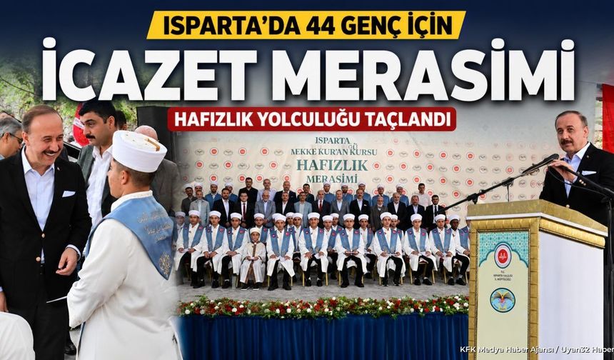 44 HAFIZ İÇİN GÖRKEMLİ TÖREN!
