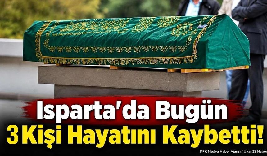 ISPARTA'DA ACI KAYIP LİSTESİ