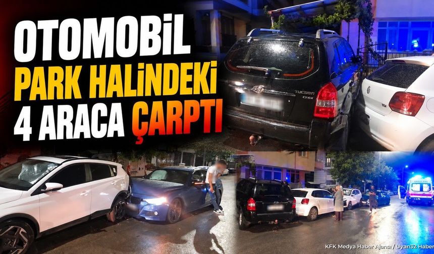 FATİH MAHALLESİ'NDE KORKUTAN KAZA!