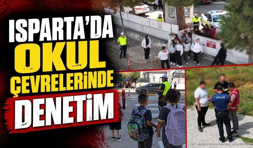 OKULLARDA SIKI POLİS DENETİMİ!