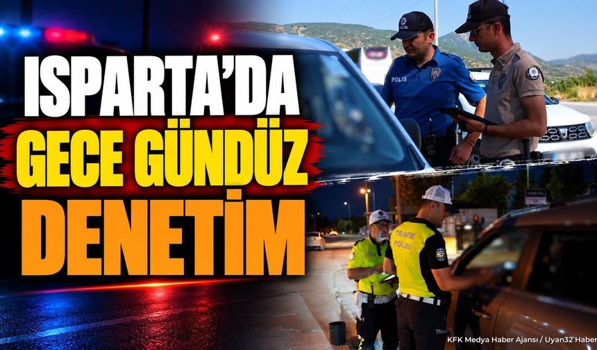 ISPARTA'DA 3 NOKTADA POLİS ALARMI
