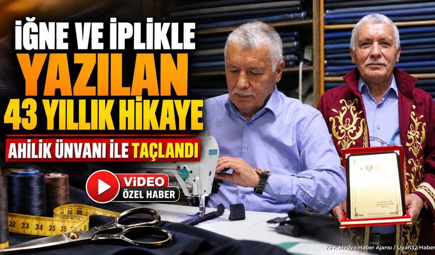ISPARTA'DA YILIN AHİSİ SEÇİLDİ!