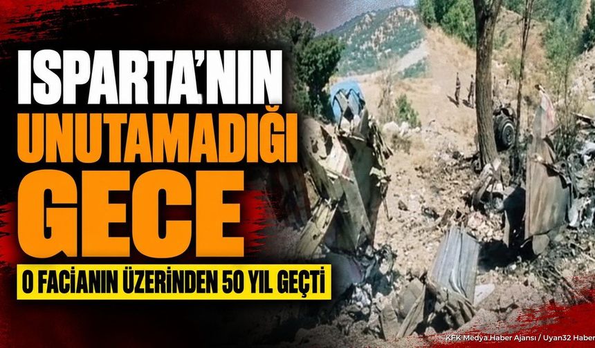 ISPARTA IŞIKLARINI ANTALYA SANMIŞLARDI!