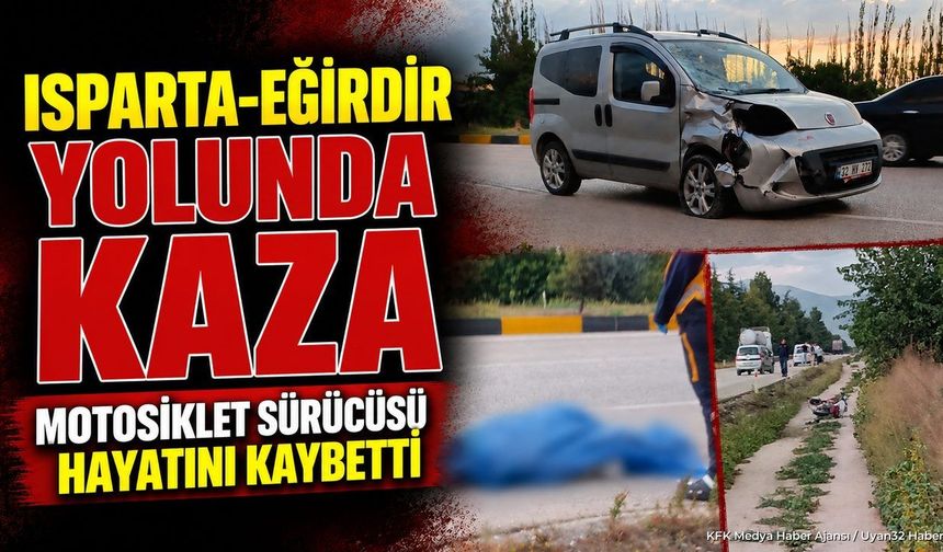 ATABEY YOL AYRIMINDA FECİ KAZA