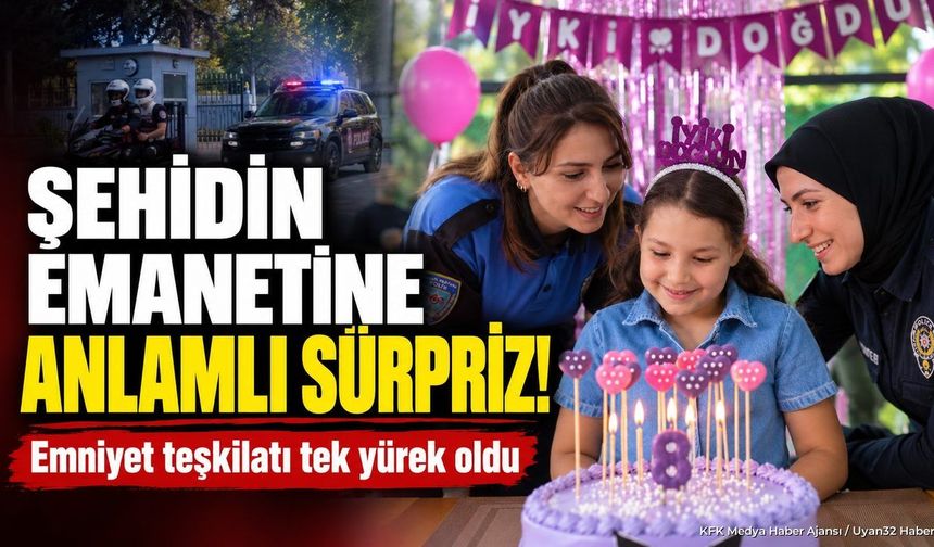 ŞEHİDİN EMANETİNE ANLAMLI SÜRPRİZ!