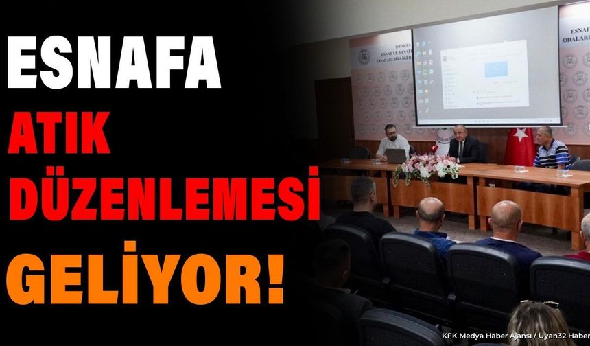 Isparta esnafına atık yönetimi uyarısı: Küçük işletmeleri neler bekliyor?