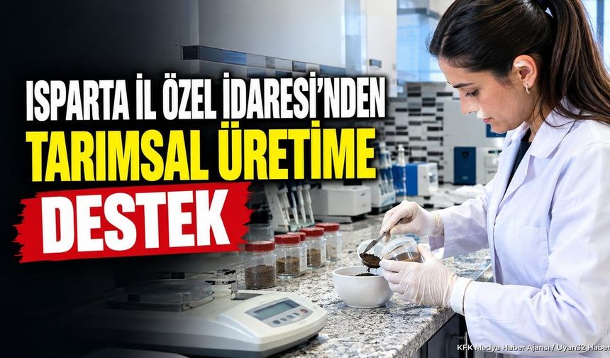 ISPARTA'DA ÇİFTÇİYE MÜJDELİ HABER!