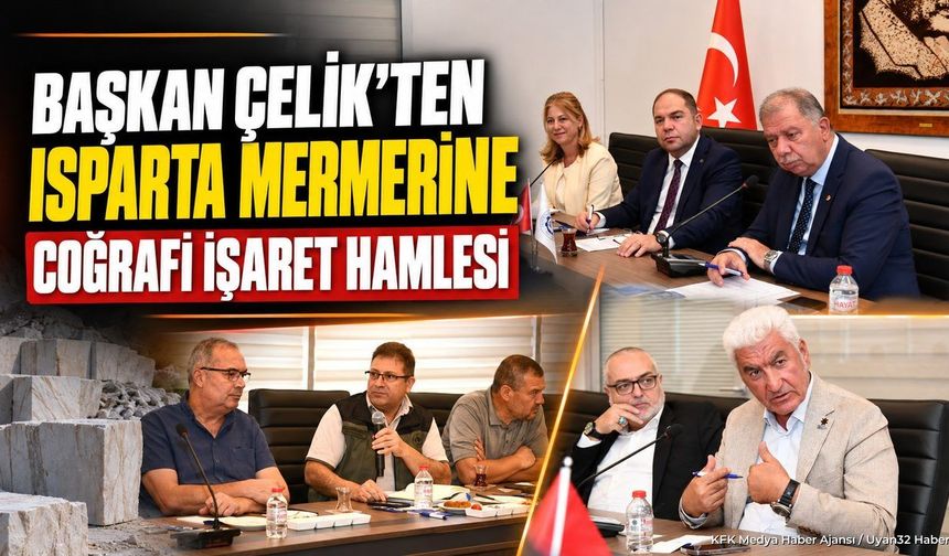ISPARTA MERMERİNDE DEV ADIM!