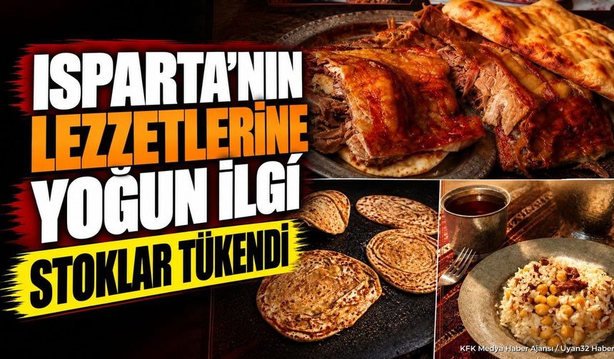 ISPARTA MUTFAĞINA YOĞUN İLGİ!