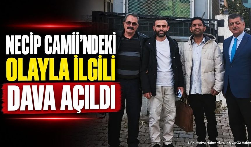 NECİP CAMİİ'NDEKİ OLAYDA YARGI KARARI!