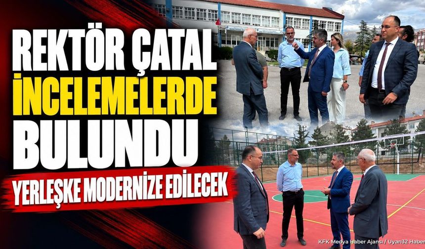 YALVAÇ YERLEŞKESİNE MODERN DOKUNUŞ!