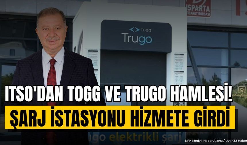 ITSO Hizmet Binası Önünde Yeni Dönem: Yerli Otomobil TOGG ve TRUGO Geldi!