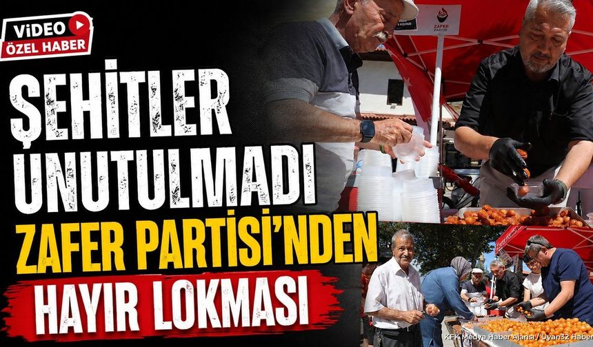 Kaymakkapı Meydanı'ndaki Lokma Dağıtımında Konuştu: Zafer Partisi'nden Sert Eleştiriler!