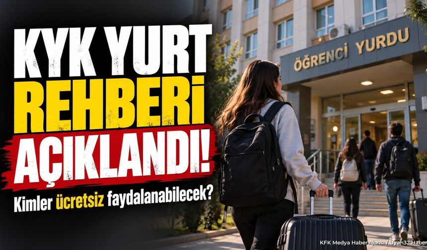 KYK YURT REHBERİ AÇIKLANDI!