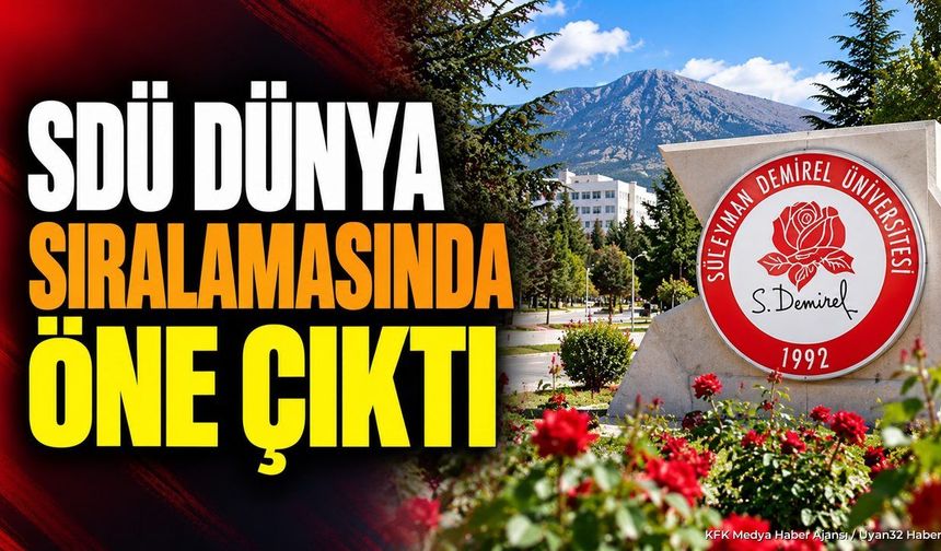 SDÜ HANGİ ALANDA TÜRKİYE 1'İNCİSİ?