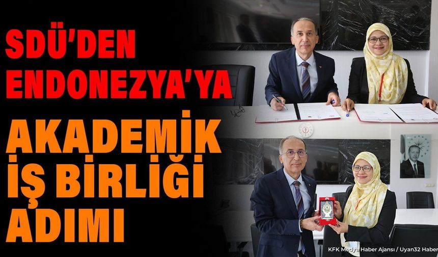 SDÜ'DEN ULUSLARARASI DEV İMZA!