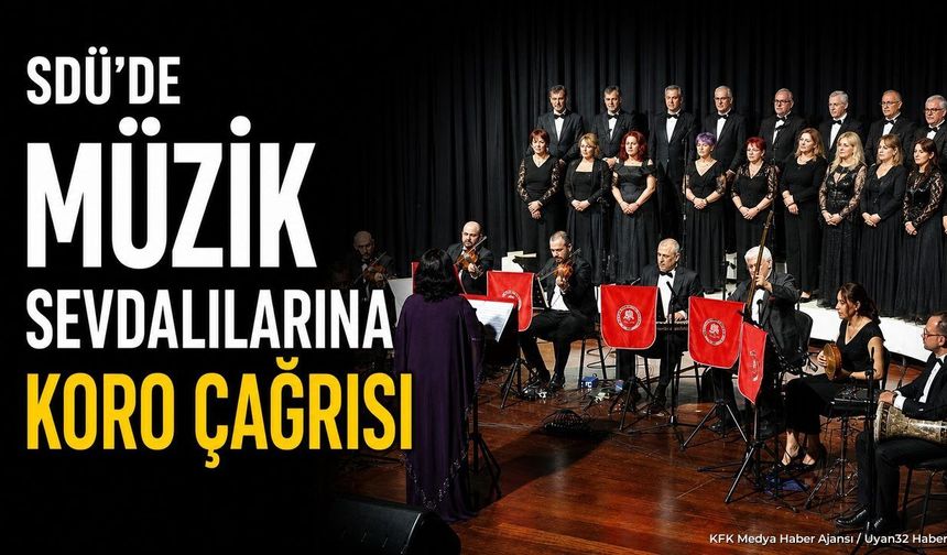SDÜ KOROLARINDA YENİ DÖNEM HEYECANI