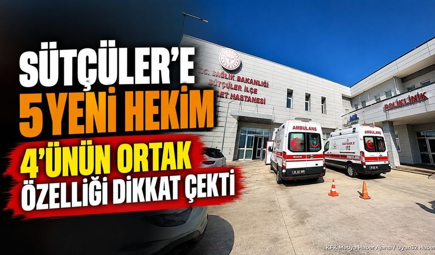SÜTÇÜLER'DE DOKTOR SEVİNCİ!