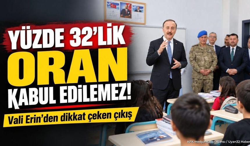 YÜZDE 32'LİK ORAN KABUL EDİLEMEZ!