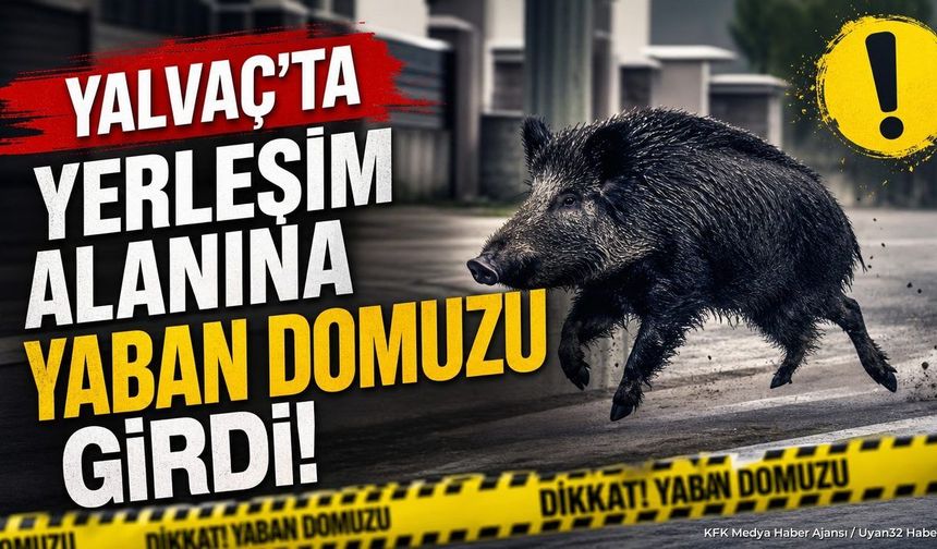 BİNALARIN ARASINDA DEV DOMUZ PANİĞİ!