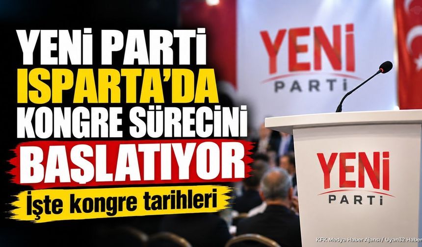 ISPARTA'DA KONGRE MARATONU BAŞLIYOR