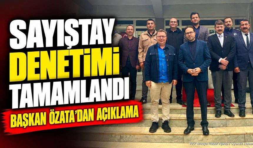 YENİŞARBADEMLİ'DE SAYIŞTAY SÜRECİ TAMAMLANDI