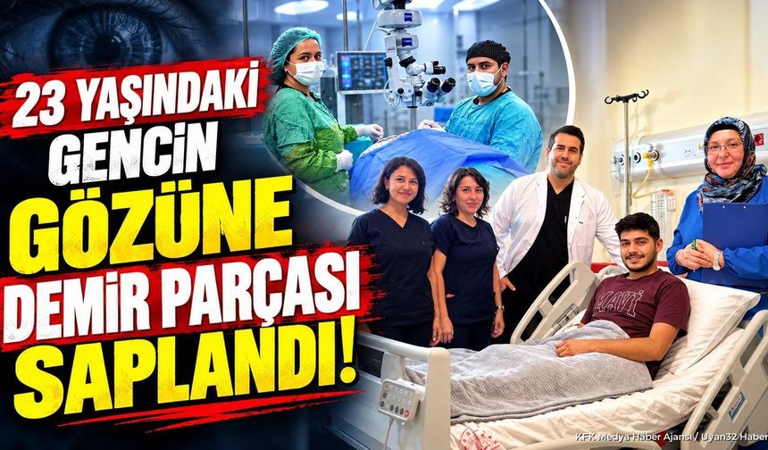 GÖZDEKİ DEMİR PARÇASI NASIL ÇIKARILDI?