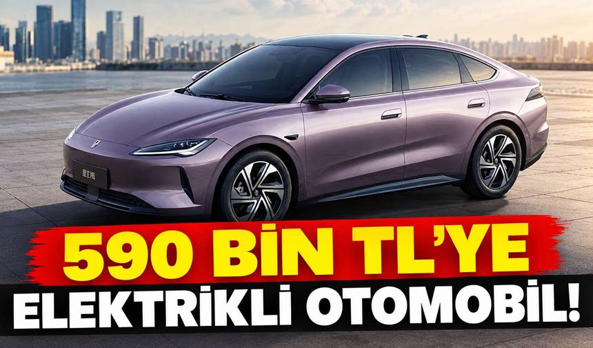 590 Bin TL'ye Elektrikli Otomobil Çılgınlığı! 555 KM Menzilli Araç İçin Sipariş Yağdı