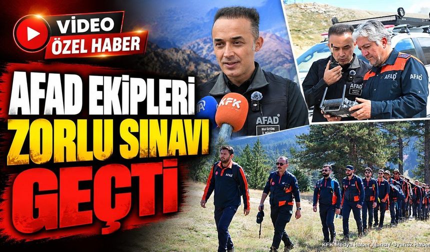 ISPARTA'DA ZORLU AFAD ZİRVESİ