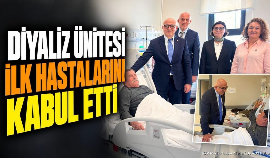 AKSU'DA DİYALİZ ÜNİTESİ