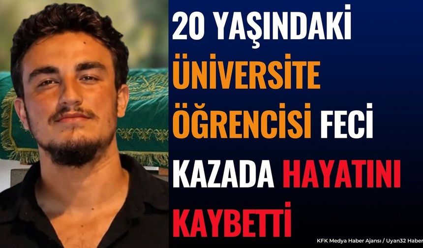 Alanya’da yürek yakan kaza! 20 yaşındaki genç hayatını kaybetti