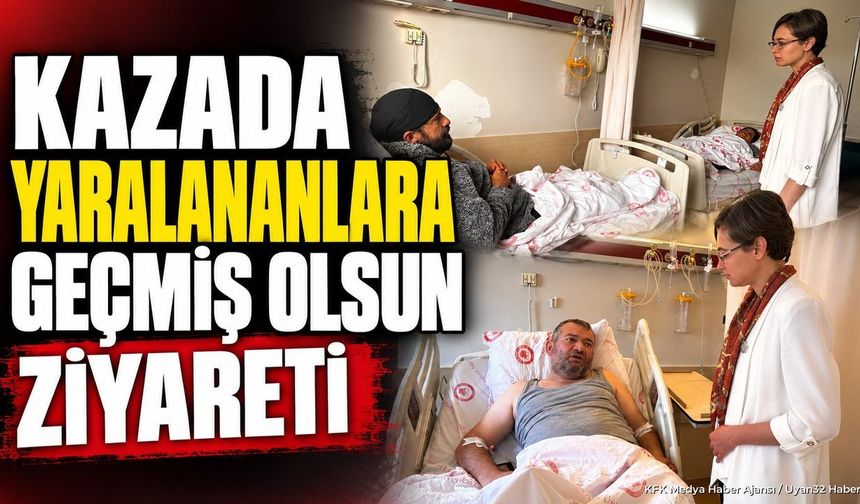 SDÜ'DEN YARALILARA ZİYARET
