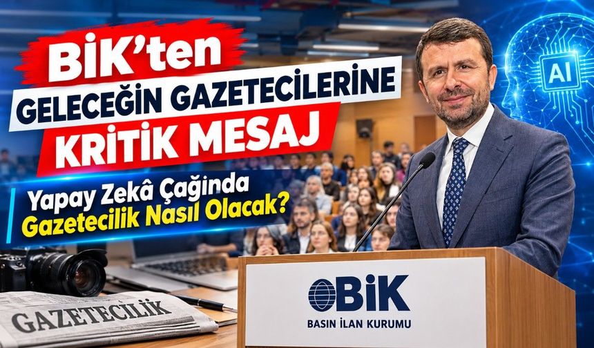 Sahte Haber Tehlikesi Büyüyor!Gazetecilere Yapay Zekâ Uyarısı!