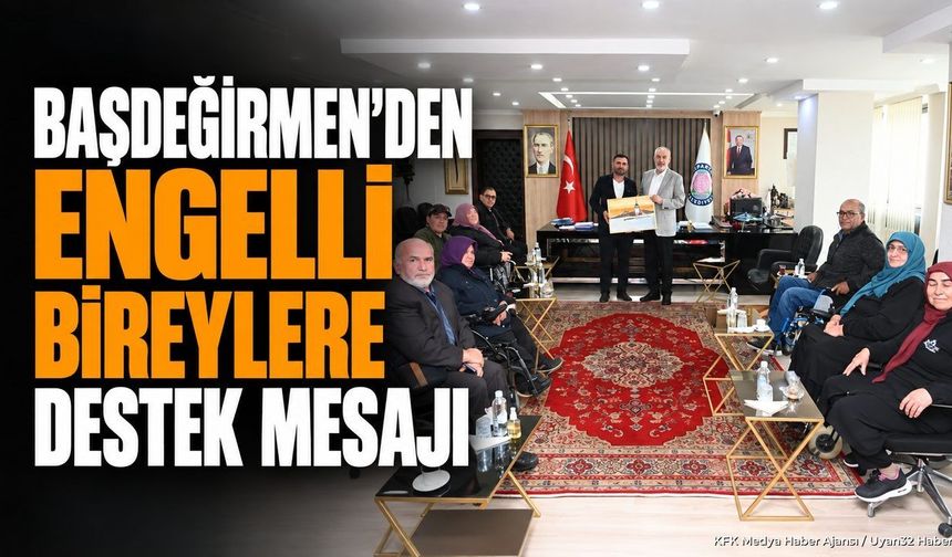 ENGELLİLER İÇİN YENİ ADIM!
