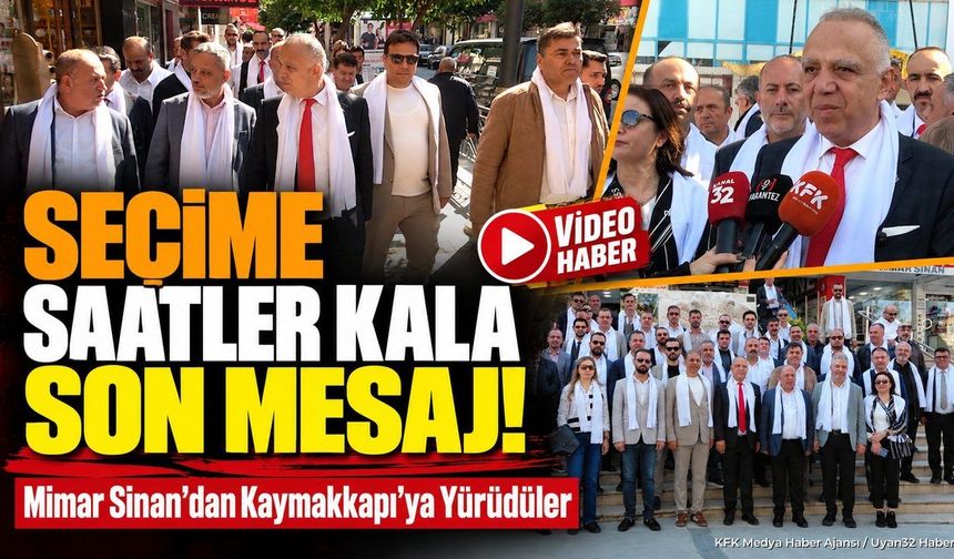 YUNUS KARABULUT VE EKİBİNDEN YÜRÜYÜŞ