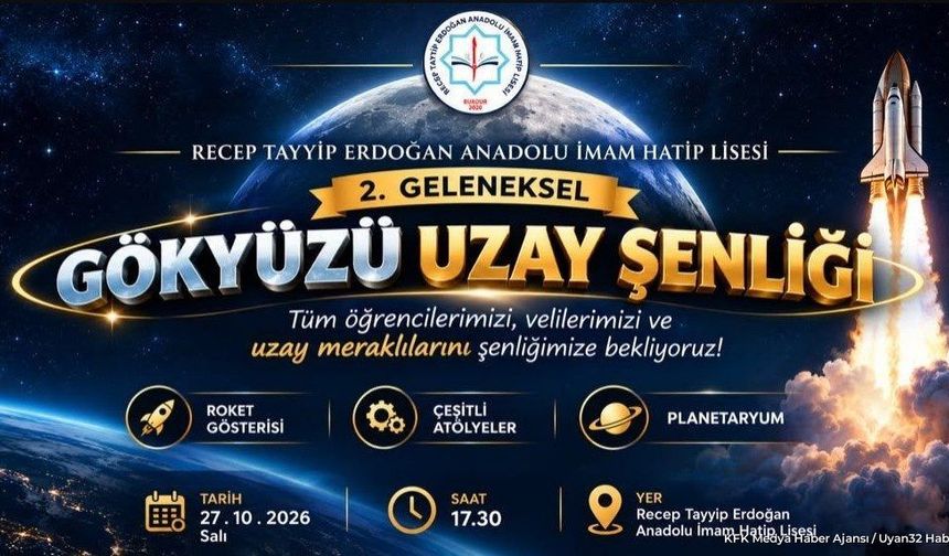 Burdur'da 2. Geleneksel Gökyüzü Uzay Şenliği Hazırlıkları Devam Ediyor