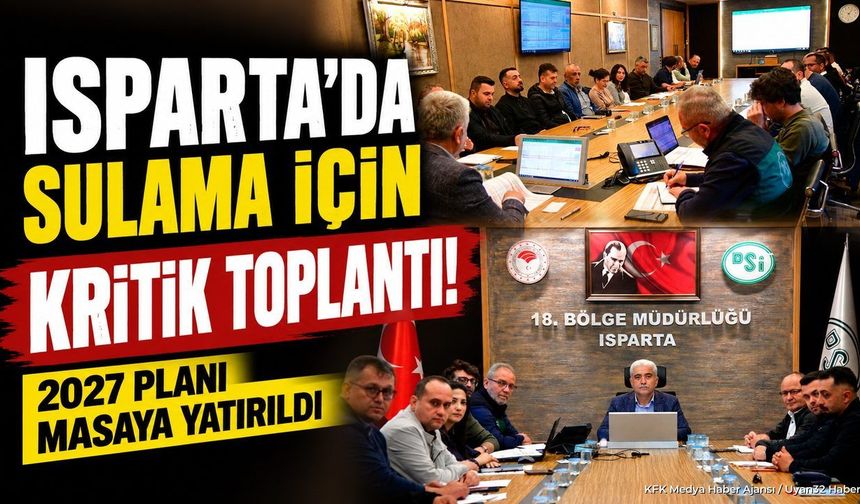 DSİ'DE SULAMA TOPLANTISI