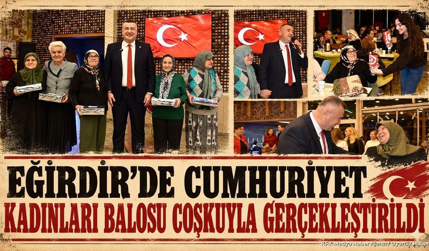 EĞİRDİR'DE CUMHURİYET BALOSU!