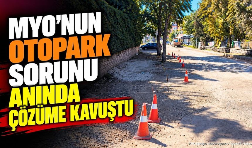 EĞİRDİR'DE MYO İÇİN HAMLE