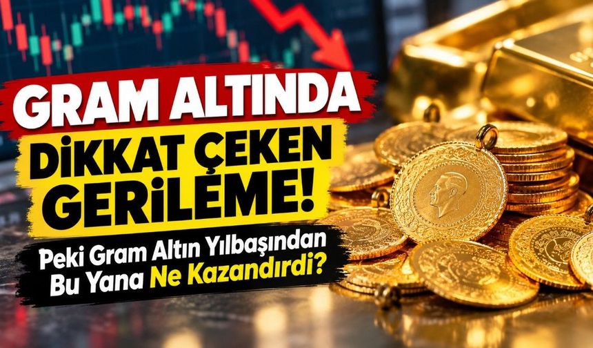 Altında Son Rakamlar Açıklandı! Gram Altın Kaç TL Oldu?
