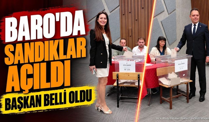 ISPARTA BAROSU'NDA SEÇİM TAMAMLANDI