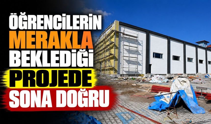 ISPARTA'DA OKULA DEV TESİS!