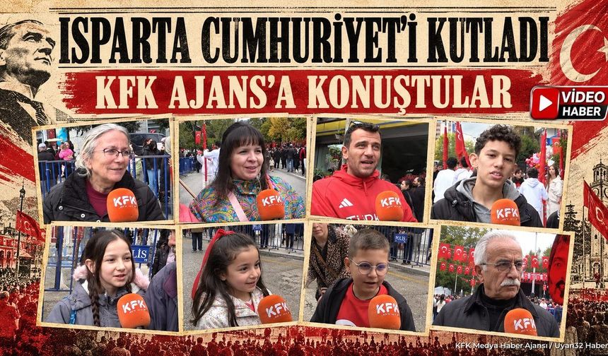 ISPARTA CUMHURİYET BAYRAMI COŞKUSU