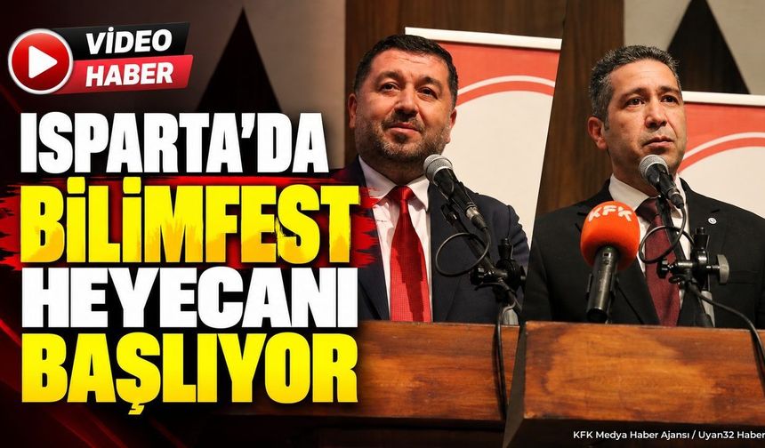 BİLİMFEST ISPARTA İÇİN GERİ SAYIM