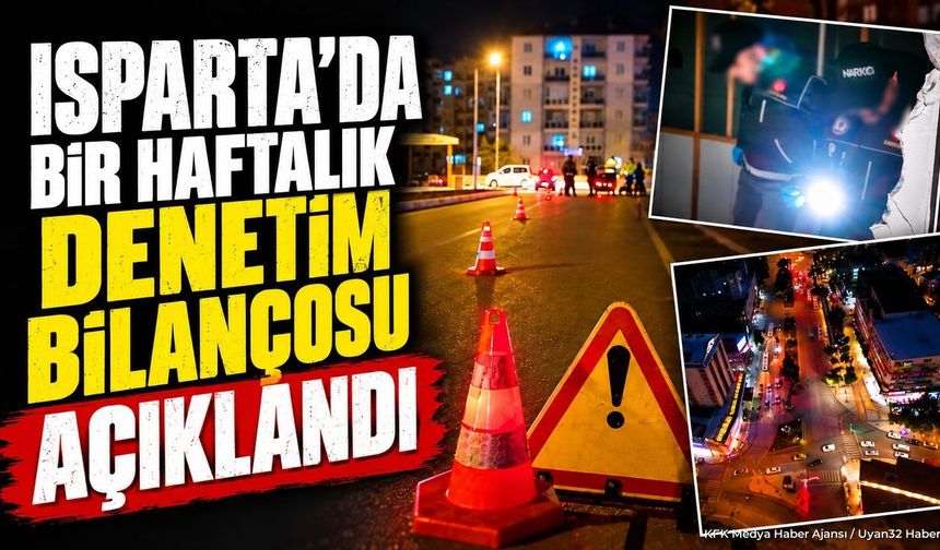 ISPARTA'DA POLİS DENETİMİ