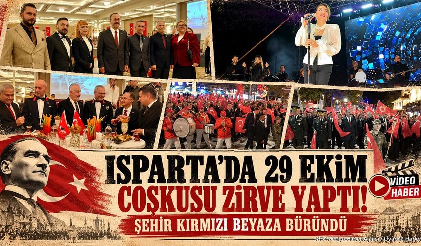 ISPARTA'DA FENER ALAYI VE EBRU YAŞAR KONSERİ