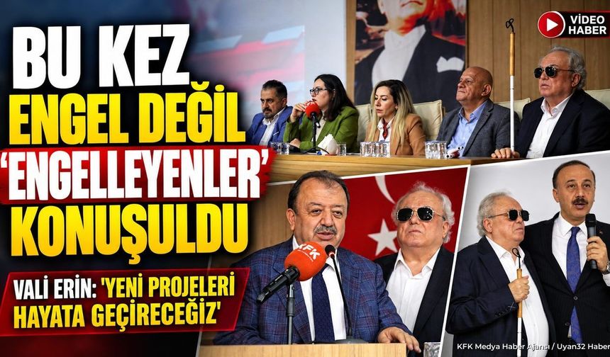 ISPARTA'DA ENGELLİLERE YENİ MÜJDE!