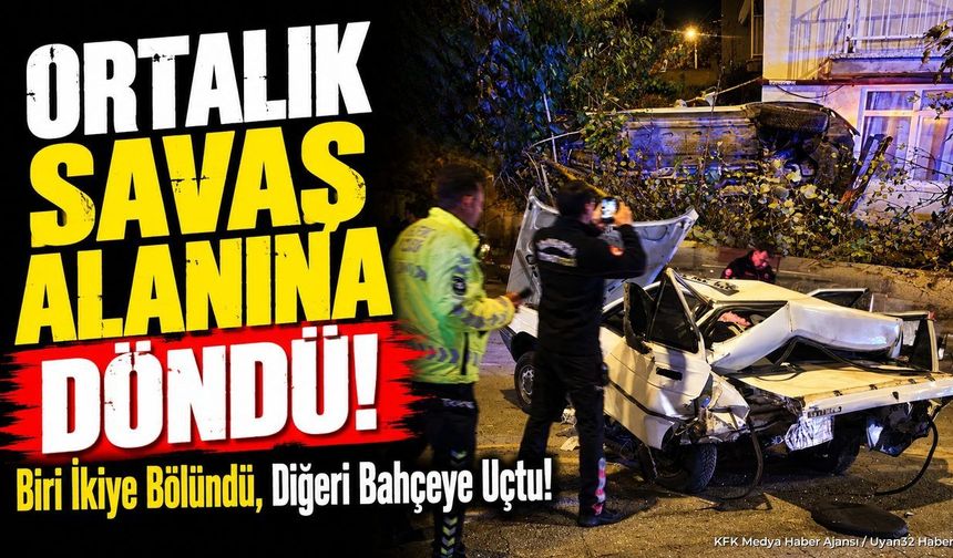 ISPARTA'DA FECİ KAZA